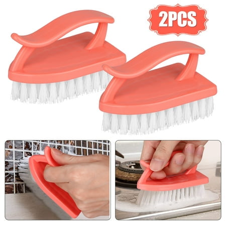 2PCS Scrub Cleaning Brushes Heavy Duty Cleaning Brush with Comfortable Grip Handle Scrubbing Brush for Cleaning Bathroom Kitchen Tile and Household Use 
2PCS Scrub Cleaning Brushes Heavy Duty Cleaning Brush with Comfortable Grip Handle Scrubbing Brush for Cleaning Bathroom Kitchen Tile and Household Use