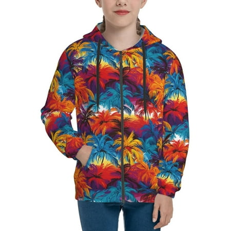 Hoodies for Women Colorful Coconut Tree Long Sleeve Sweatshirt Drawstring Zip Up Hoodie with Pockets Teen Girl Clothes
Hoodies for Women Colorful Coconut Tree Long Sleeve Sweatshirt Drawstring Zip Up Hoodie with Pockets Teen Girl Clothes