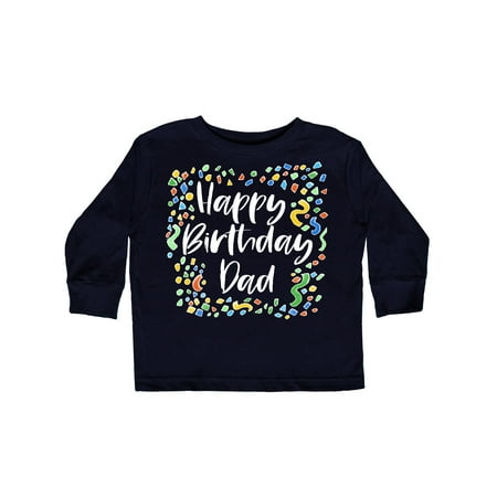 Inktastic Happy Birthday Dad Gift Toddler Boy or Toddler Girl Long Sleeve T-Shirt
Inktastic Happy Birthday Dad Gift Toddler Boy or Toddler Girl Long Sleeve T-Shirt