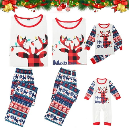 Matching Family Pajamas For Women Men Couples Kids Baby Christmas Printed Striped Jammies Holiday Soft Pjs 2 Pieces Sleepwear Mum and Dad Pijamas
Matching Family Pajamas For Women Men Couples Kids Baby Christmas Printed Striped Jammies Holiday Soft Pjs 2 Pieces Sleepwear Mum and Dad Pijamas