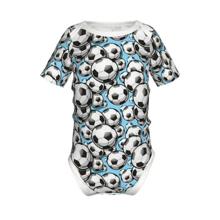Coaee Football Soccer Ball for Soft Baby Short-Sleeve Bodysuit Baby Climbing Clothes Baby Girls Boys Bodysuit Romper-3 Months
Coaee Football Soccer Ball for Soft Baby Short-Sleeve Bodysuit Baby Climbing Clothes Baby Girls Boys Bodysuit Romper-3 Months