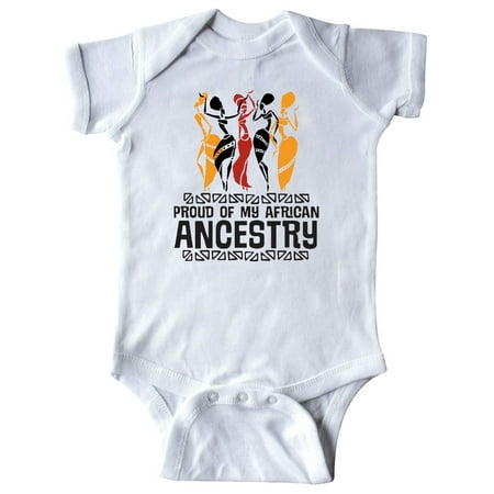 Inktastic Black History Proud African Ancestry Gift Baby Girl Bodysuit