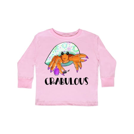 Inktastic Crabulous Cute Hermit Crab with Purple Nail Polish Gift Toddler Boy or Toddler Girl Long Sleeve T-Shirt
Inktastic Crabulous Cute Hermit Crab with Purple Nail Polish Gift Toddler Boy or Toddler Girl Long Sleeve T-Shirt