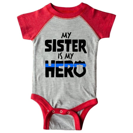 Inktastic My Sister is my Hero Police Officer Family Gift Baby Boy or Baby Girl Bodysuit
Inktastic My Sister is my Hero Police Officer Family Gift Baby Boy or Baby Girl Bodysuit