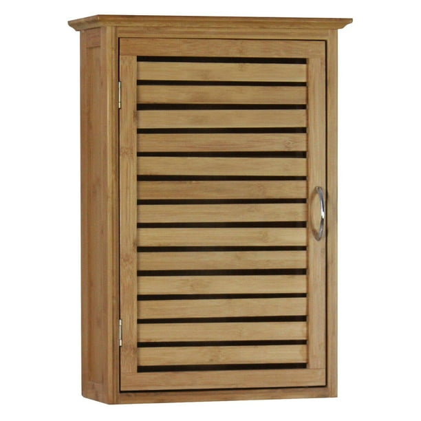 Gallerie Decor Bamboo Natural Spa Wall Cabinet