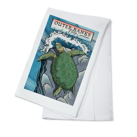 Outer Banks North Carolina Sea Turtle Woodblock (100% Cotton Tea Towel Decorative Hand Towel Kitchen and Home)
Outer Banks North Carolina Sea Turtle Woodblock (100% Cotton Tea Towel Decorative Hand Towel Kitchen and Home)