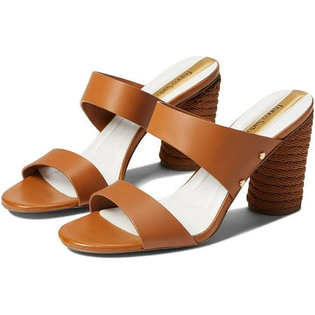 Franco Sarto Womens Olas Slide Sandal 10 Cuoio