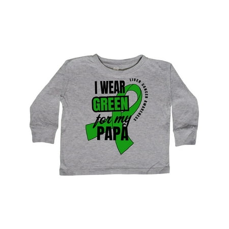 Inktastic I Wear Green For My Papa Liver Cancer Awareness Gift Toddler Boy or Toddler Girl Long Sleeve T-Shirt
Inktastic I Wear Green For My Papa Liver Cancer Awareness Gift Toddler Boy or Toddler Girl Long Sleeve T-Shirt