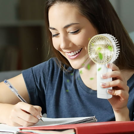 Clearance!SDJMa Portable Desktop Fan with LED Atmosphere Lamp Handheld Fan USB Rechargeable Battery Powered Fan Mini Pocket Fan for Office Home Outdoor Travel
Clearance!SDJMa Portable Desktop Fan with LED Atmosphere Lamp Handheld Fan USB Rechargeable Battery Powered Fan Mini Pocket Fan for Office Home Outdoor Travel
