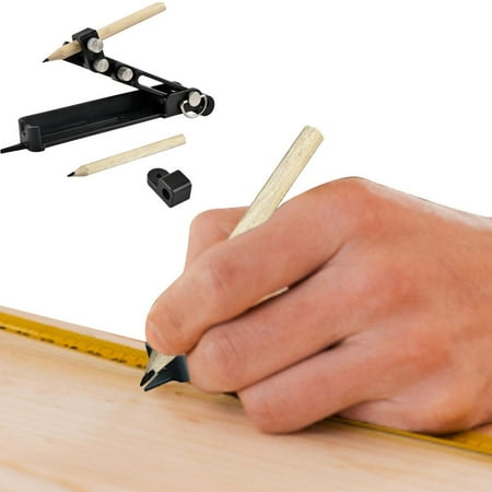 Julam Scribing Tool Aluminum Alloy Woodworking Scribing Tools with Deep Hole Pencils for Construction Usage DIY Woodworking Scribe Gauge Scriber Line Maker Measuring Tool Multifunctional brightly
Julam Scribing Tool Aluminum Alloy Woodworking Scribing Tools with Deep Hole Pencils for Construction Usage DIY Woodworking Scribe Gauge Scriber Line Maker Measuring Tool Multifunctional brightly