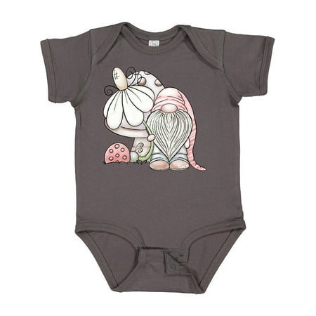 Inktastic Daisy Mushroom Gnome Gift Baby Boy Bodysuit