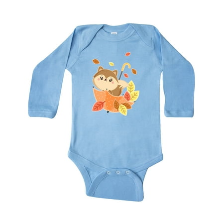 Inktastic Cute Squirrel Playing in Umbrella with Autumn Leaves Gift Baby Boy or Baby Girl Long Sleeve Bodysuit
Inktastic Cute Squirrel Playing in Umbrella with Autumn Leaves Gift Baby Boy or Baby Girl Long Sleeve Bodysuit