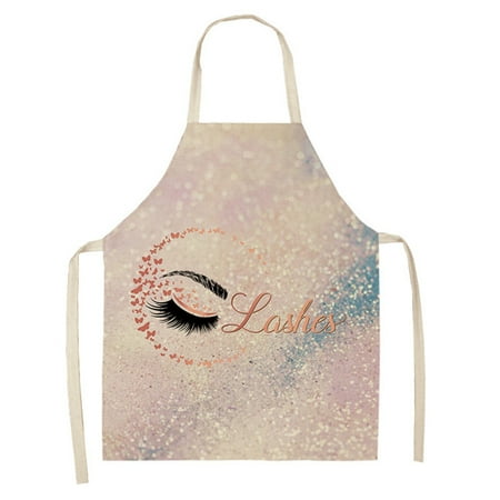 Colorful Eyelash Printed Apron Cartoon Parent-child Sleeveless Cotton Linen Aprons for Women Women Cleaning Tools Apron Aventais
Colorful Eyelash Printed Apron Cartoon Parent-child Sleeveless Cotton Linen Aprons for Women Women Cleaning Tools Apron Aventais