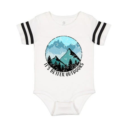 Inktastic It s Better Outdoors Mountains in Blue Distressed Gift Baby Boy or Baby Girl Bodysuit
Inktastic It s Better Outdoors Mountains in Blue Distressed Gift Baby Boy or Baby Girl Bodysuit