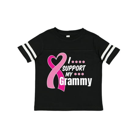Inktastic Breast Cancer Awareness I Support My Grammy with Pink Ribbon Gift Toddler Boy or Toddler Girl T-Shirt
Inktastic Breast Cancer Awareness I Support My Grammy with Pink Ribbon Gift Toddler Boy or Toddler Girl T-Shirt