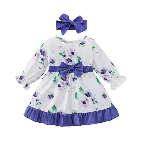 Honeeladyy Sales Online Toddler Kids Baby Girls Fashion Cute Long Sleeve Flowers Pattern Ruffles Bow Dress Headdress Suit
Honeeladyy Sales Online Toddler Kids Baby Girls Fashion Cute Long Sleeve Flowers Pattern Ruffles Bow Dress Headdress Suit