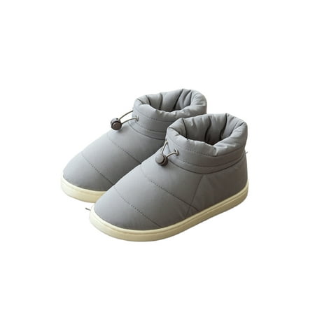 Harsuny Unisex Outdoor Slip Resistant House Slippers Lightweight Flat Plush Lined Slipper Kitchen Comfort Solid Moccasin Booties Light Gray 9.5-10
Harsuny Unisex Outdoor Slip Resistant House Slippers Lightweight Flat Plush Lined Slipper Kitchen Comfort Solid Moccasin Booties Light Gray 9.5-10