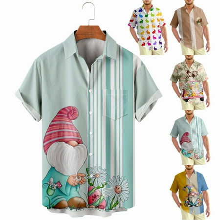 Easter Teens Mens Button Down Hawaiian Shirt 3D Printed Polyester Clothes For Men
Easter Teens Mens Button Down Hawaiian Shirt 3D Printed Polyester Clothes For Men