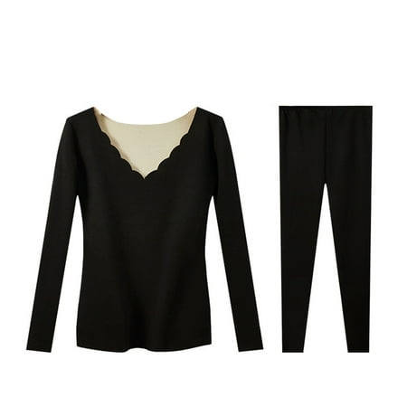 Cold Winter Female Thermal Underwear Long-sleeve Slimming Clothes Pajama Warm Shirt Warm-keeping Acrylic Fiber Clothing Black L
Cold Winter Female Thermal Underwear Long-sleeve Slimming Clothes Pajama Warm Shirt Warm-keeping Acrylic Fiber Clothing Black L