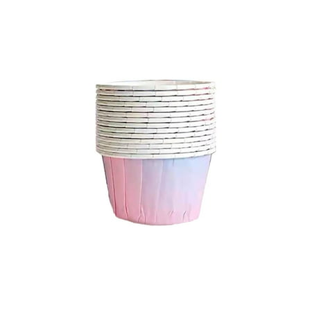 NEGJ 100 Pack Baking Cupcake Liners Food Grade Greaseproof Paper Dessert Cup Festival Gradient Color Muf
NEGJ 100 Pack Baking Cupcake Liners Food Grade Greaseproof Paper Dessert Cup Festival Gradient Color Muf