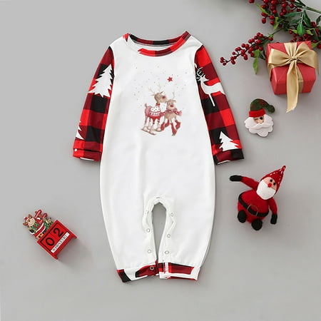 VEKDONE 2023 Clearance Matching Christmas Family Pajamas Sets 2022 Xmas Elk Reindeer Print Pjs Plaid Long Sleeve Tops and Pants Sleepwear Sets
VEKDONE 2023 Clearance Matching Christmas Family Pajamas Sets 2022 Xmas Elk Reindeer Print Pjs Plaid Long Sleeve Tops and Pants Sleepwear Sets