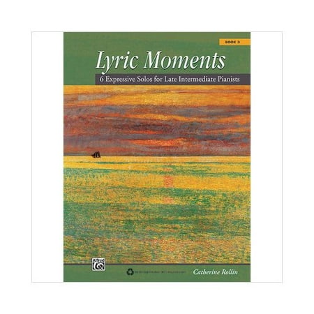 Alfred 00-34662 Lyric Moments- Book 3 - Music Book