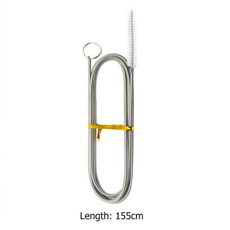 Refrigerator Drain Cleaning Dredge Tool Drain Kit Washing Brush Suction Syringe Hose Home Refrigerator Cleaner Stick Cleaning Brush