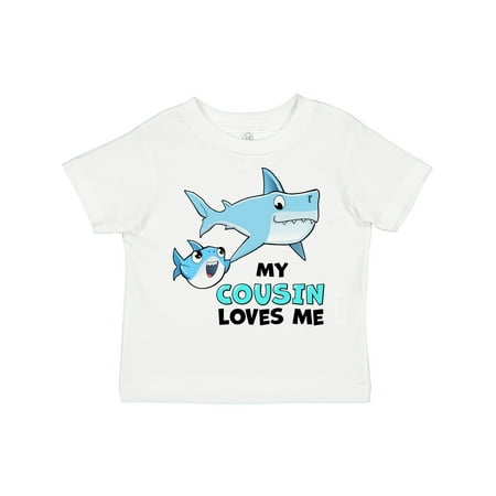 Inktastic My Cousin Loves Me with Cute Sharks Gift Toddler Boy or Toddler Girl T-Shirt
Inktastic My Cousin Loves Me with Cute Sharks Gift Toddler Boy or Toddler Girl T-Shirt