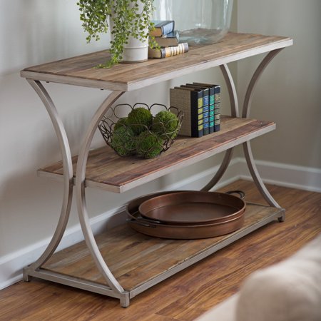 Belham Living Edison Reclaimed Wood Console Table