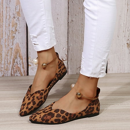 Single Shoes Women s Spring Autumn Light Suede Flat Bottom Leopard Pearl Large Single Shoes Women s Shoes
Single Shoes Women s Spring Autumn Light Suede Flat Bottom Leopard Pearl Large Single Shoes Women s Shoes