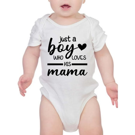 Just A Boy Who Loves His Mama Bodysuit Infant -Smartprints Designs 6 Months
Just A Boy Who Loves His Mama Bodysuit Infant -Smartprints Designs 6 Months