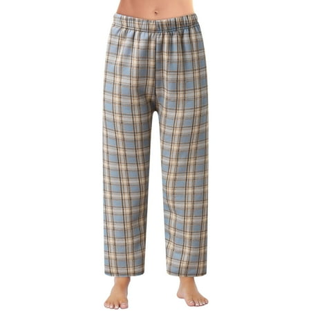 Yotyukeb Pants For Women Women Casual Plaid Pajama Pants Soft Pants Loose Homewear Sleepwear Pants (Light blue)
Yotyukeb Pants For Women Women Casual Plaid Pajama Pants Soft Pants Loose Homewear Sleepwear Pants (Light blue)