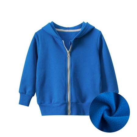 BIZIZA Toddler Hoodies for Baby Zip Up Long Sleeve Fleece Hooded Thicken Solid Color 1-6Y Chlid Tops Blue 120
BIZIZA Toddler Hoodies for Baby Zip Up Long Sleeve Fleece Hooded Thicken Solid Color 1-6Y Chlid Tops Blue 120