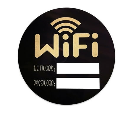 Letters for Water Bottles Home WiFi Password Display Acrylic Panel With Back Stylish & Practical Network Holder
Letters for Water Bottles Home WiFi Password Display Acrylic Panel With Back Stylish & Practical Network Holder