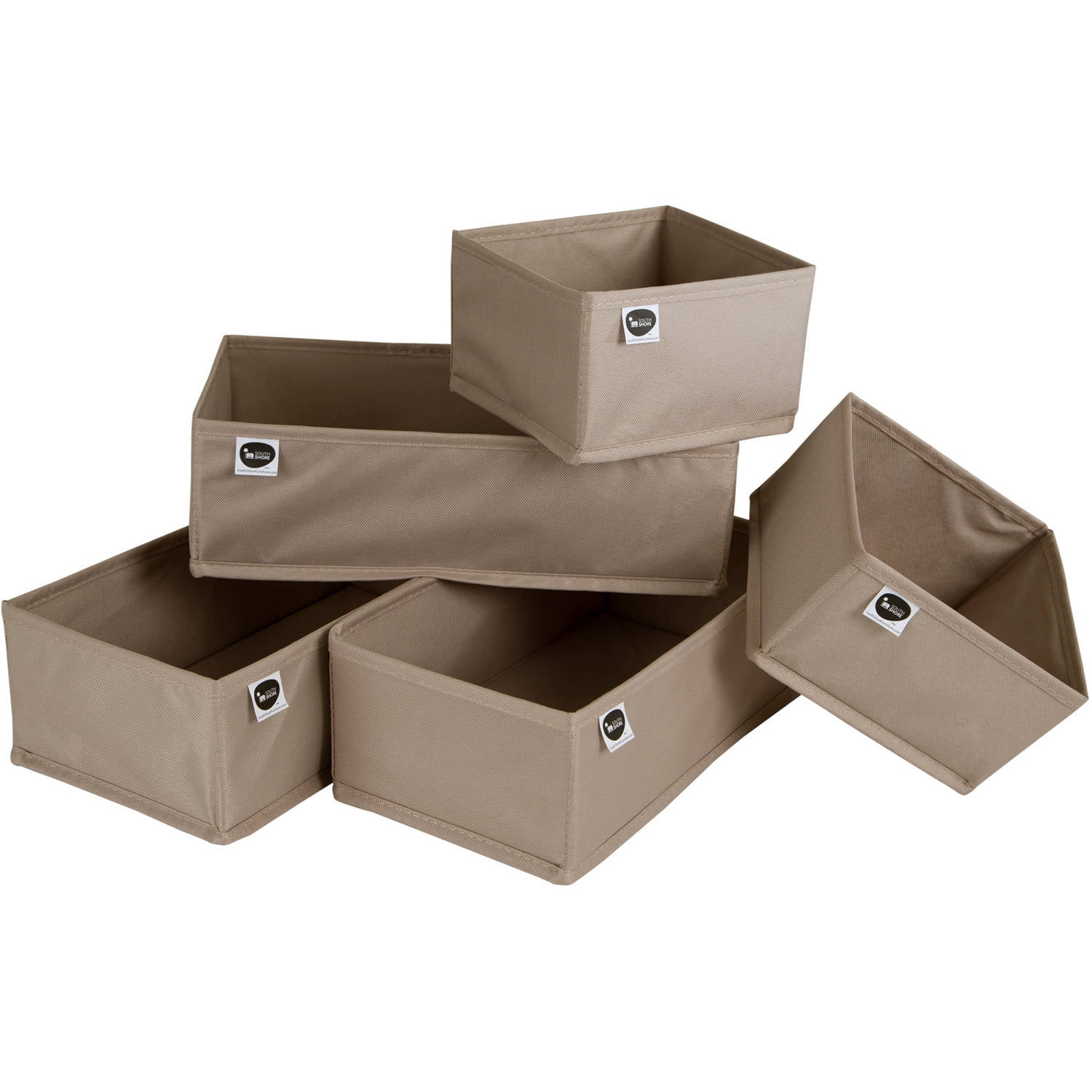 Nursery Organizer Bins, Set of 2, Choose Your Color