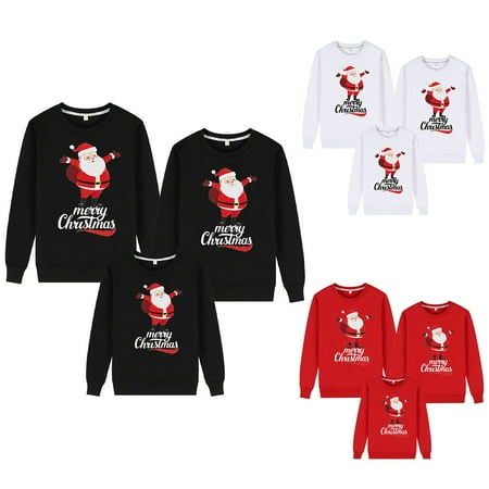 Cuhas Christmas Women Dad Christmas Printed Blouse Tops Family Clothes Pajamas
Cuhas Christmas Women Dad Christmas Printed Blouse Tops Family Clothes Pajamas