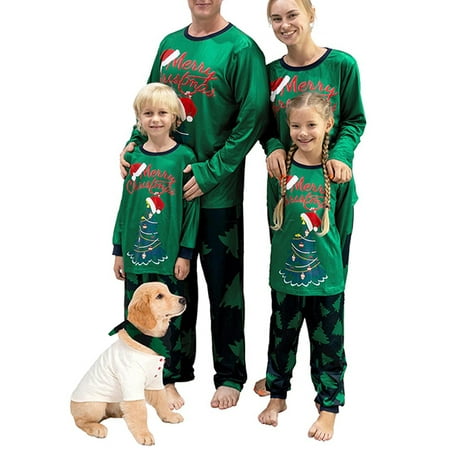 wybzd Family Matching Merry Christmas Pajama Sets Xmas Tree Hat Print Tops Pants Sleepwear Outfits
wybzd Family Matching Merry Christmas Pajama Sets Xmas Tree Hat Print Tops Pants Sleepwear Outfits