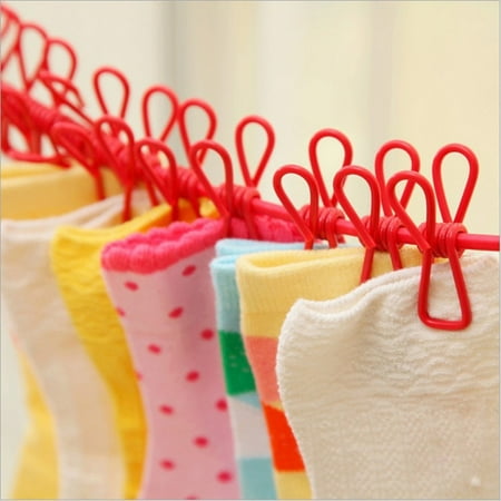 greenhome Windproof Outdoor Clothesline Hanger Travel Laundry Drying Rope with 12 Clips
greenhome Windproof Outdoor Clothesline Hanger Travel Laundry Drying Rope with 12 Clips