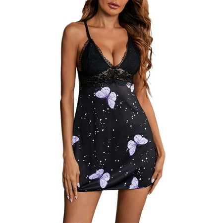 Sanviglor Ladies Sleepwear Sleeveless Sleep Dress V Neck Nightgown Cross Back Nightwear Party Lingerie Chemise Style C S
Sanviglor Ladies Sleepwear Sleeveless Sleep Dress V Neck Nightgown Cross Back Nightwear Party Lingerie Chemise Style C S