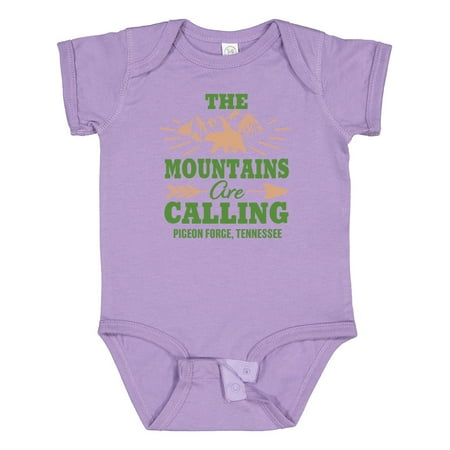 Inktastic Pigeon Forge Tennessee the Mountains Are Calling Gift Baby Boy or Baby Girl Bodysuit
Inktastic Pigeon Forge Tennessee the Mountains Are Calling Gift Baby Boy or Baby Girl Bodysuit