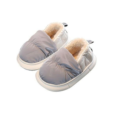 SIMANLAN Children Breathable House Shoes Cozy Loafer Slipper Indoor Comfy Round Toe Winter Slippers Gray 7C
SIMANLAN Children Breathable House Shoes Cozy Loafer Slipper Indoor Comfy Round Toe Winter Slippers Gray 7C