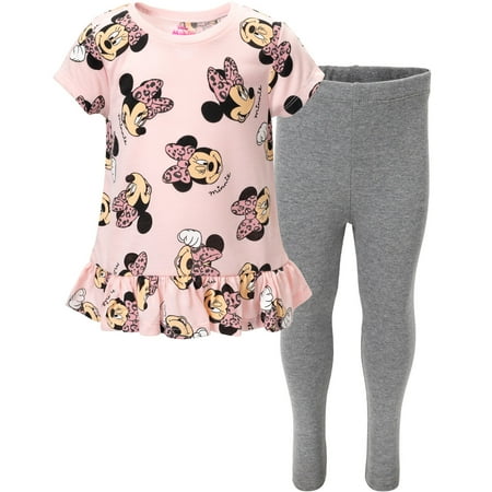 Disney Minnie Mouse Infant Baby Girls T-Shirt and Leggings Outfit Set Pink / Gray 24 Months
Disney Minnie Mouse Infant Baby Girls T-Shirt and Leggings Outfit Set Pink / Gray 24 Months