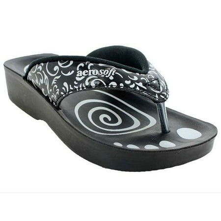 Aerosoft Airon Summer Casual Comfort Footbed Flip Flops for Girls