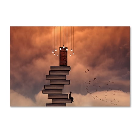Trademark Fine Art 'Escale' Canvas Art by David Senechal