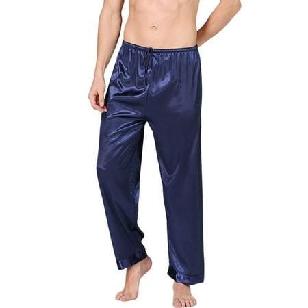 Xinhuaya Autumn Men Pajama Pants Imitation Silk Pure Color Elastic Waist Trousers Casual Loose Thin Home Pants
Xinhuaya Autumn Men Pajama Pants Imitation Silk Pure Color Elastic Waist Trousers Casual Loose Thin Home Pants