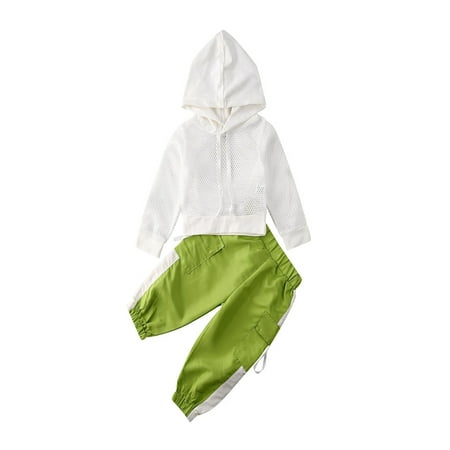 Seyurigaoka 2 Pcs Baby Girl Long Pants Outfits Fish Net Hooded Tops+Pants Sets
Seyurigaoka 2 Pcs Baby Girl Long Pants Outfits Fish Net Hooded Tops+Pants Sets