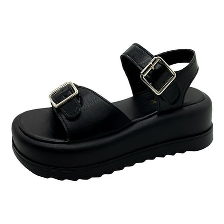 ILJNDTGBE Womens Platform Sandals Adjustable Buckle Flat Sandals Summer Fashion Popular Open Toe Buckle Solid Colour Thick Bottom Beach Non Slip Simple Ladies Large Size Sandals
ILJNDTGBE Womens Platform Sandals Adjustable Buckle Flat Sandals Summer Fashion Popular Open Toe Buckle Solid Colour Thick Bottom Beach Non Slip Simple Ladies Large Size Sandals