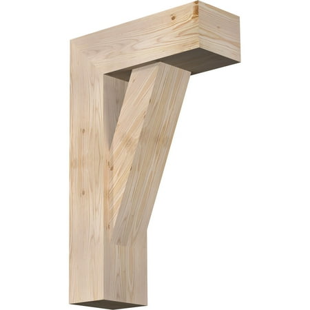 Ekena Millwork 7 1/2 W x 20 D x 32 H Traditional Block Smooth Bracket w/ Offset Brace Douglas Fir
Ekena Millwork 7 1/2 W x 20 D x 32 H Traditional Block Smooth Bracket w/ Offset Brace Douglas Fir