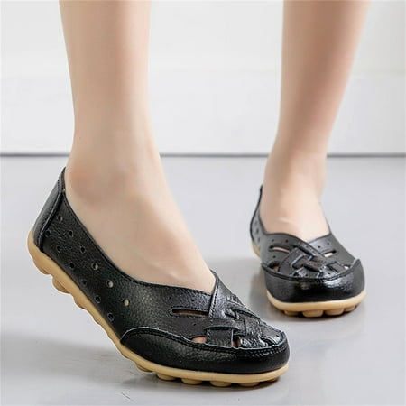 Medcursor Women s Shoes Solid Color Set Foot Casual Flat-heel Hollow Single Shoes Casual Shoes
Medcursor Women s Shoes Solid Color Set Foot Casual Flat-heel Hollow Single Shoes Casual Shoes
