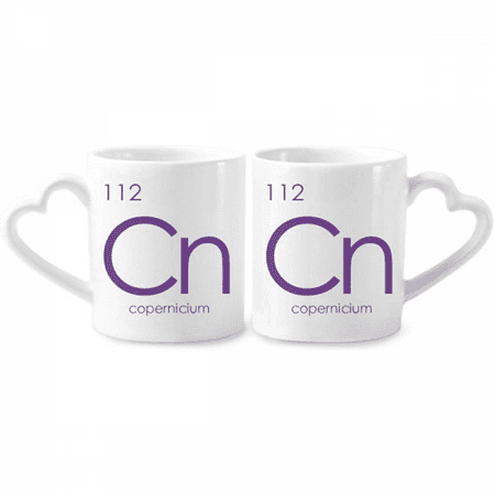 Chestry Elements Period Table Transition Metals Copernicium Cn Couple Porcelain Mug Set Cerac Lover Cup Heart Handle
Chestry Elements Period Table Transition Metals Copernicium Cn Couple Porcelain Mug Set Cerac Lover Cup Heart Handle